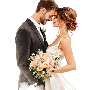 vecteezy_a-wedding-couple-in-a-black-and-white-drawing_56610473